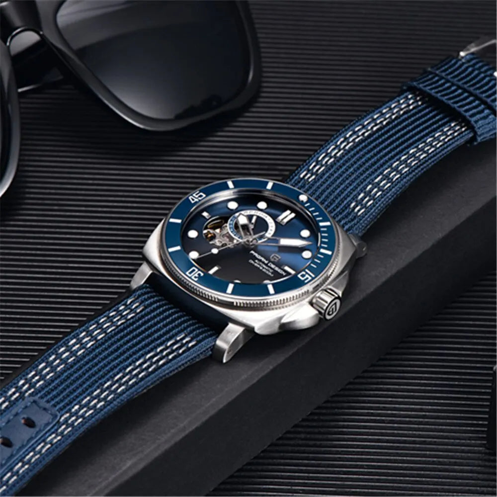 Relógio masculino  PAGANI Blue Premium